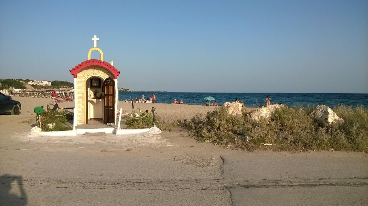 Ferienhaus Kali Beach Chalkidiki Nea Kallikrateia Esterno foto