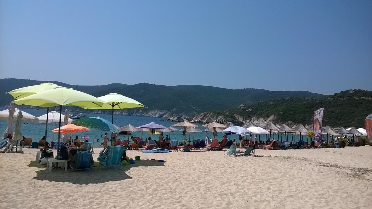 Ferienhaus Kali Beach Chalkidiki Nea Kallikrateia Esterno foto