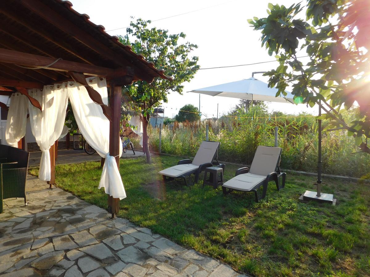 Ferienhaus Kali Beach Chalkidiki Nea Kallikrateia Esterno foto